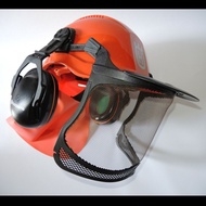 Helmet Helmet Pro Fluorescent Forest HUSQVARNA