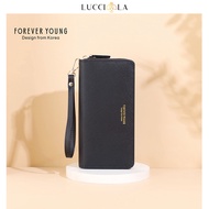 Lucciola Fashion Forever Young Korean Style Zipper Wallet