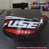 ชิลด์หน้า บังลม กระจก หมวกกันน็อค Fuse Helmet รุ่น Razor (สีใสสีชา)