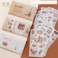 Envelope Washi stickers - Decorative stickers for scrapbooks and notebooks - Bag of 10 pieces (size 