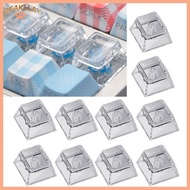 SC 1U 2U Clear Keycaps With 95% Light Transmission For Mechanical Keyboards