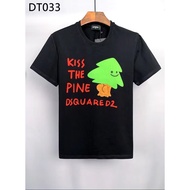 dsquared2 Men's Slim Fit Pure Cotton T-Shirt - Summer Casual