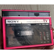 Sony WM-F30 Cassette Player – Retractable Design, 3-Band Radio #VintageAudio #CassettePlayer #Sony