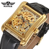Winner winner Men's Fashion Casual Skeleton Manual Mechanical Watch