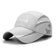 -Baseball cap : AQUATIC SPORTS - Baseball cap Quick Dry cap SPORTS cap - GRAY