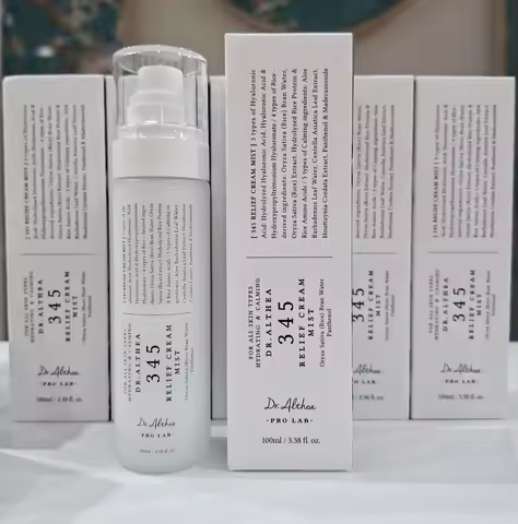 100ml Original Facial Essence Spray Dr. Althea 345 Relief Cream Mist Hyaluronic Acid Moisture Hydrat