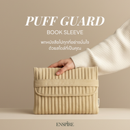 ENSPIRE Puff Guard Book Sleeve กระเป๋าใส่หนังสือ ซองใส่หนังสือผ้ากำมะหยี่พรีเมียม นุ่มหรู กันกระแทก