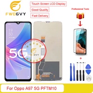 6.6นิ้วสำหรับ Oppo A97 5G อะไหล่สัมผัสหน้าจอ LCD หน้า PFTM10หน้าจอดิจิตอล Lcds