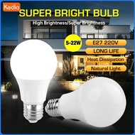 E27 LED Bulb 3W 5W 7W 9W 12W 15W 18W 22W Household Light Bulb Bedroom Light Bulb Kitchen Light Bulb 