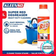 Kleenso Engine Degreaser Super Red Car Degreaser 1 Litre Pencuci Kereta