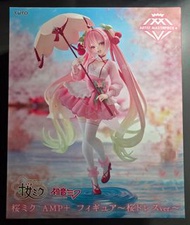 【全新未拆】Taito - [AMP+]《初音未來》櫻未來 櫻花洋裝Ver.