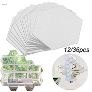 12/36pcs Mirror Tiles Wall Sticker Square Self Adhesive Stick-On Art DIY Decor