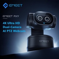 EMEET PIXY Dual-Camera AI Powered PTZ Camera 4K Webcam Live Broadcast Video Conference