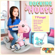 Children's Rocking Horse Seesaw Music Toy Balance Ride On Toys