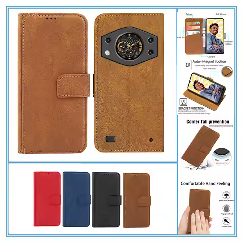 For Cubot KingKong AX Case Fundas leather Wallet celular Cover Etui Cubot KingKong AX Phone Book Ski