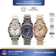 BALMER 8132M SS-1 Analog Stainless Steel Bracelet Japan Quartz Jam Wanita Ladies Watches 100% Origin