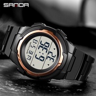 2021แฟชั่นใหม่ Sanda กีฬานาฬิกาผู้ชาย LED นาฬิกาดิจิตอลกันน้ำทหารอิเล็กทรอนิกส์นาฬิกาข้อมือนาฬิกานาฬิกาผู้ชาย