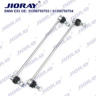 JIORAY Pair Front Axle Sway Bar End Stabilizer Link Ball Joint For BMW X5 Series E53 3.0d 3.0i 4.4i 