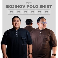 BIG J O R D A N polo pique jumbo size big size BOJINOV CVC PIQUE HEXAGON 24S O R I G I N A L  8XL 7X