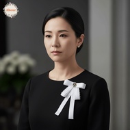 AHOUR Black Ribbon Pin, Melanoma Cancer Breast Cancer Black Bow Brooch Pin, Lapel Pin Awareness Skin