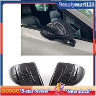 【BM】For MG 4 MG4 EV Mulan 2023 Car Rearview Mirror Cover Trim Protection Sticker Component - ABS Carbon Fiber