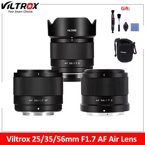 Viltrox 25/35/56mm F1.7 AF Air APS-C Auto Focus Camera Lens large aperture Portrait for Sony E Mount