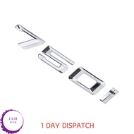 750i CHROME REAR BOOT LID TRUNK BADGE EMBLEM LETTERING FOR BMW 7 SERIES