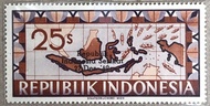 PW822-PERANGKO PRANGKO INDONESIA WINA BLOKADE REPUBLIK, 25s MINT
