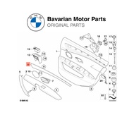Original BMW Poplar Wooden Strip For Rear Right Door (Dunkel) For 5' E60 LCI [51426984686]