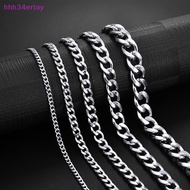 hhh34ertoy> New Trendy Cuban Chain Men Bracelet Classic Stainless Steel 3/5/7/9mm Width Chain Bracel