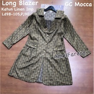LONG BLAZER FOR WOMEN WITH BESTSELLER MOTIF / VIRAL BLAZER