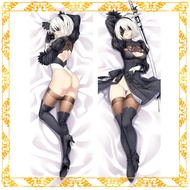60x180cm Anime NieR Automata Gối Trường hợp YoRHa Loại A No 2B Dakimakura Trường hợp 3D Giường đôi Ô