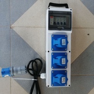 3Pin x 16Amp Industrial Box Socket 3way