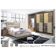 LHT Model 9502 Bedroom Set Sliding Doors ✔️ LED Light inside ✔️ 8ft Width ✔️8ft Height✔️1.11ft Depth