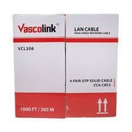 CABLE UTP VASCOLINK CAT-6/CAT6 50 meters - 100 meters