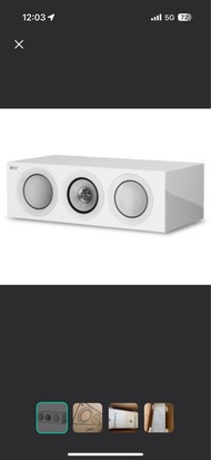 KEF Q600c 中置喇叭 not ls50 meta reference 後置 書枱