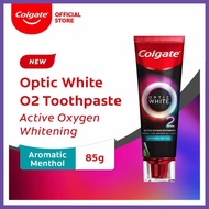 Colgate{cu}Optic|bl%B_White:C_O2:b_Aromatic:x_Menthol:k_Whitening:m_Toothpaste 85g