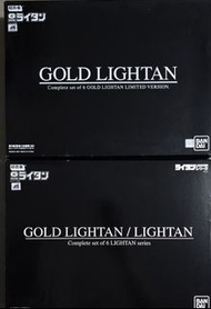 全新 復刻版 BANDAI 超合金 黃金戰士 黃金俠 GOLD LIGHTAN LIMITED VERSION PART 1 ，2 木盒套裝
BOXSET 經典