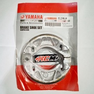 REAR BRAKE PADS LARGE DRUM JUPITER JUP Z BURHAN MIO VEGA R NEW 2P2-F530K-00 IF EMPTY REPLACED 1S7-F5