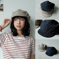 Plaid beret Beret Hat