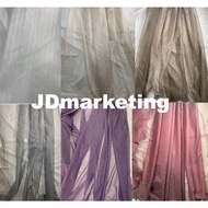 KAIN LANGSIR SHEER CORAK OMBAK, 300CM(118 INCH), WAVE PATTERN DESIGNERS' CHOICE EXCLUSIVE FURNISHING