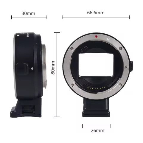 EF-NEX IV Auto Focus Lens Adapter for Canon EOS EF EF-S Lens to forSony E NEX Full Frame A9 AII7 A7R