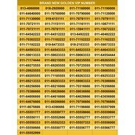 VIP NUMBER AAAA 0000/1111/2222/3333/4444/5555/6666 No Contract Vip Number, Simcard AAAA , Vip Number