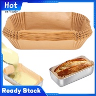 <callbaby> Bread Tray Liner Non-stick Non-stick Bread Pan Liner 100 Pcs Non-stick Parchment Paper Br