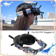 MURRAY Head Strap Graffiti Color Drone Accessories Protection Pad For DJI FPV Goggles V2