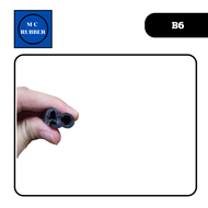 [ม้วน] ยางกระดูกงู นวมข้างติดขอบประตู  รุ่น B6  EPDM คุณภาพดี ทนทาน ใช้ติดขอบประตู รถมินิ