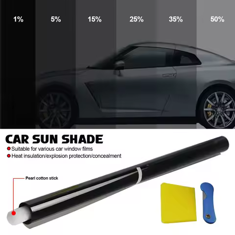 3*0.5M 1/5/15/25/35/50% VLT Window Privacy Tint Film Glass Pearl Sticker Sun Shade Film for Car UV P