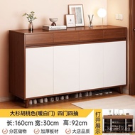 Integrated Home Entryway Cabinet Large Capacity Entryway Shoe Cabinet Doorway6R Chinese Style Solid 