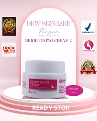 DRW SKINCARE CREAM MALAM BRIGHTENING 2 untuk FLEK HITAM / CREAM MALAM UTK FLEK