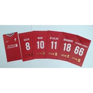 2021 Liverpool FC Nike Standard Chartered Special Edition AngPow Red Packet 红包封/Green Packet青包封